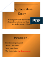 Argumentative Essay