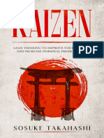 KAIZEN Lean Thinking To Improve Your Mindset and Increase Personal Productivity by Takahashi, Sosuke (Takahashi, Sosuke)