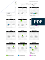 Calendario Laboral 2024