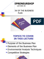 Business Plan Overview Lesson 8 PPT N New Summary Version 2022 (1) Final