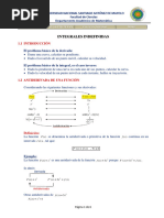 Tema 1 - Integrales Inmediatas - 2024-I