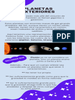 Infografía Conociendo El Sistema Solar Planetas Lila 