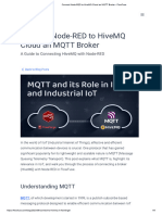 Connect Node-RED To HiveMQ Cloud An MQTT Broker - FlowFuse