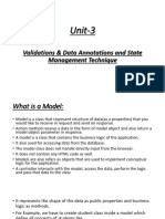 Unit-3 (Model Validation and Annotation)