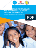 UNICEF Strengthening Mental Health Systems and Services For Children and Adolescents in East Asia and Pacific Region Philippines Country Report