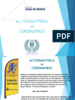 23.03.2020 PLAN ACTIVIDAD FÍSICA Vs CORONAVIRUS