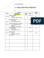 Chapter 3 - The Adjusting Process - Template