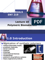 Polymeric Biomaterials