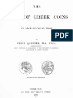 The Types of Greek Coins: An Archaeological Essay / by Percy Gardner