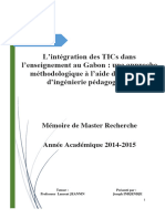 3-Integration Des Tics Dans L'enseignement Au Gabon, Une Approche Methologique A L'aide D'une Uip