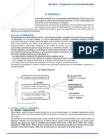 Ficha de Lectura - Aprendizaje