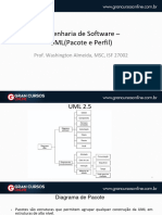 Aula 50 UML. Diagrama Pacote Perfil