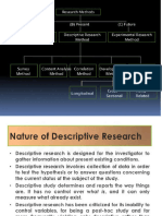 Descriptive Research