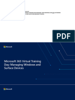 Managing Windows and Surface Devices 1