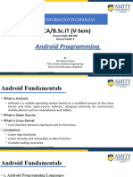 Android Programming - Lecture 2