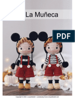 Muñeco Nikki Con Ropa de Mickey (By Lulupetitedoll)