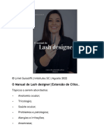 O Manual de Lash Designer