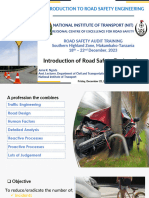 Introduction of Road Safety Engineering