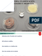 El Estudio de La Química, La Materia y Sus Propiedades