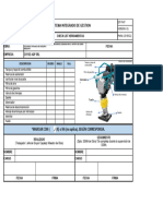 Formato Check List Compactador Canguro