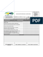 For GH 119 Formato de Inspeccion Pre Operacional Taladro de Mano y Pulidora