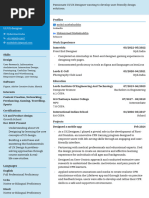 Ux Resume