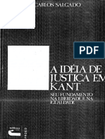 A Ideia de Justia em Kant Seu Fundamento Na Liberdade e Na Igualdade 8570410158 9788570410158 Compress