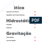 03 Estática-Hidrostática-Gravitação Universal - Física Ilustrada 2.0 - Márcio Azulay Exatas