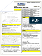 LSLL Serie 6 Ts2 Denombrement Et Probabilite 2024-1