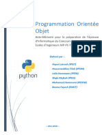 Programmation Orientée Objet