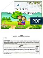 TALLERES 3 Años