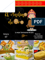 Menu Andino de Oro QR