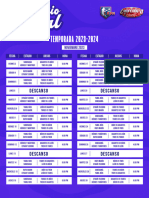 LBPN Calendario 2023 - 24