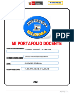 Mi Portafolio Pedagogico 2021