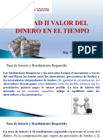 Unidad II Valor Del Dinero en El Tiempo