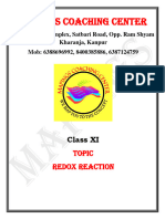 Redox Reactions