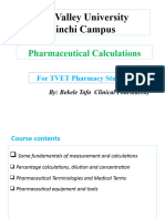 Introduction To Pharmaceutical Calculations Rifty