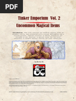 Tinker Emporium Vol. 2 - Uncommon Items