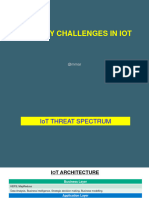 Security Challenges in Iot: @mmar