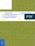 Sistemas de Gestion de Relaciones Con Clientes en Las Empresas CRM Textos Universitarios Tecnologia Spanish Edition 1nbsped 8415834357 9788415834359 - Compress