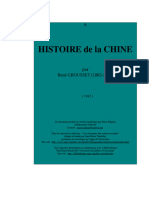 Histoire de La Chine: René GROUSSET (1885-1952)