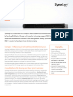 Synology RS819 Data Sheet Enu