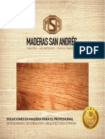 Catálogo Maderas San Andrés