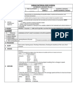 Lesson Plan in Kinematics - The Big 4 Equations