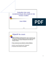 Evaluation Des Couts Socioéconomique Des Projets Et Travaux Routiers