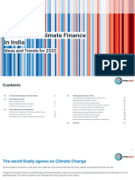 The State of Climate Finance in India 2022