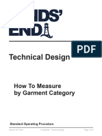 How To Measure Garment