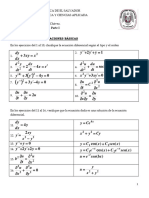 Guía de Ejercicios 4. Matemática IV