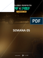 O Plano Perfeito PF e PRF Dedicacao Delta t2 Semana 5