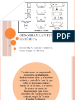 Genograma en Teoría Sistémica